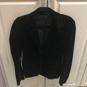 Black velvet Theory blazer
